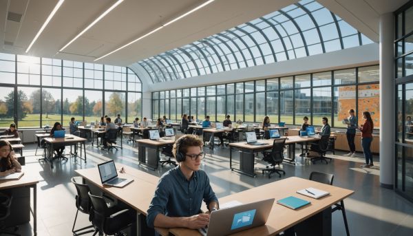 Innovations technologiques ecoles connectees